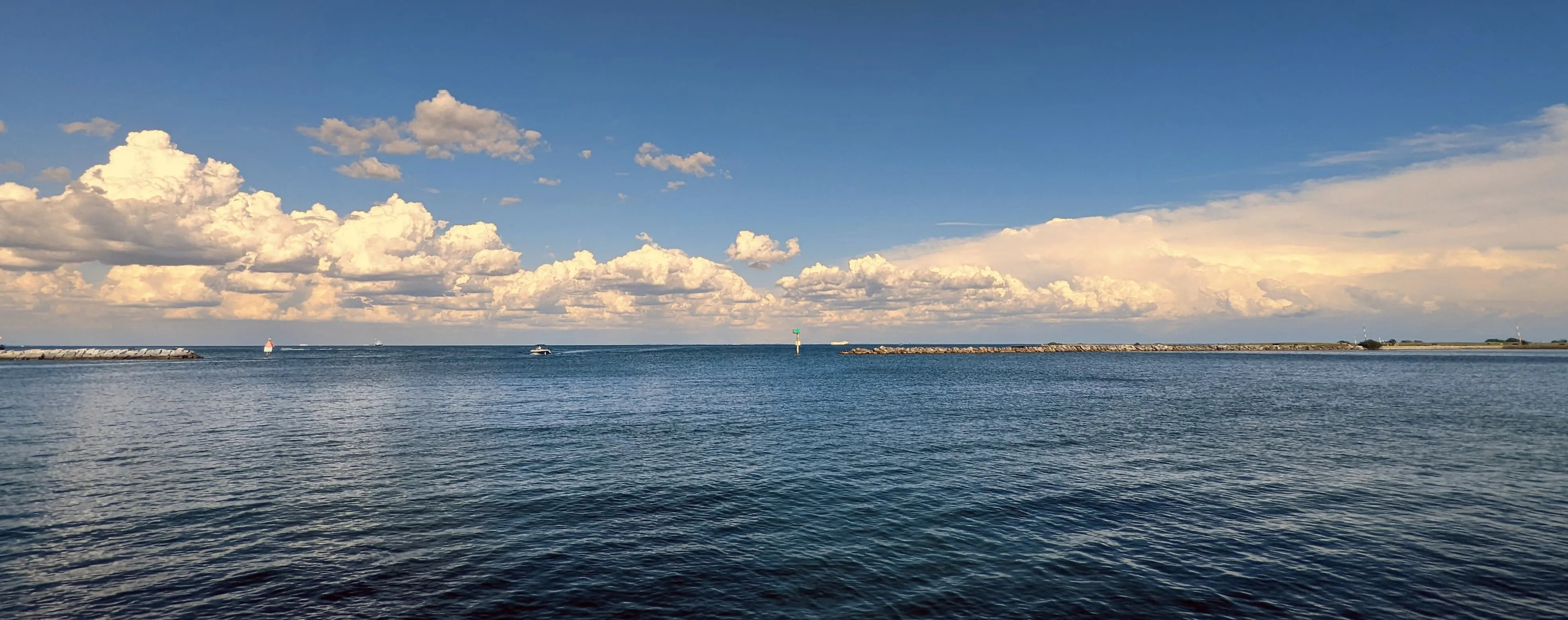 The same location where nothing of the pier remains today.